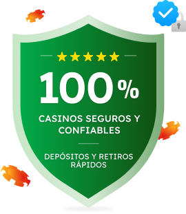 Sello de garantía de casinos seguros y confiables