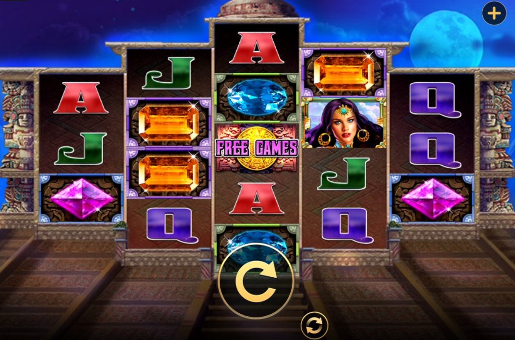 Mayan Goddess slot reels by High 5 Games